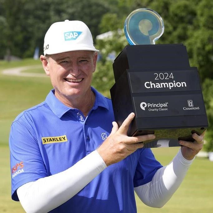 Els edges Ames to win Principal Charity Classic for 4th PGA Tour Champions victory